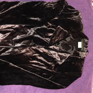 Harve Bernard Suede Blazer Jacket